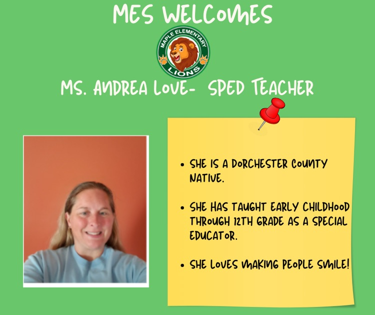 MES Welcomes Andrea Love