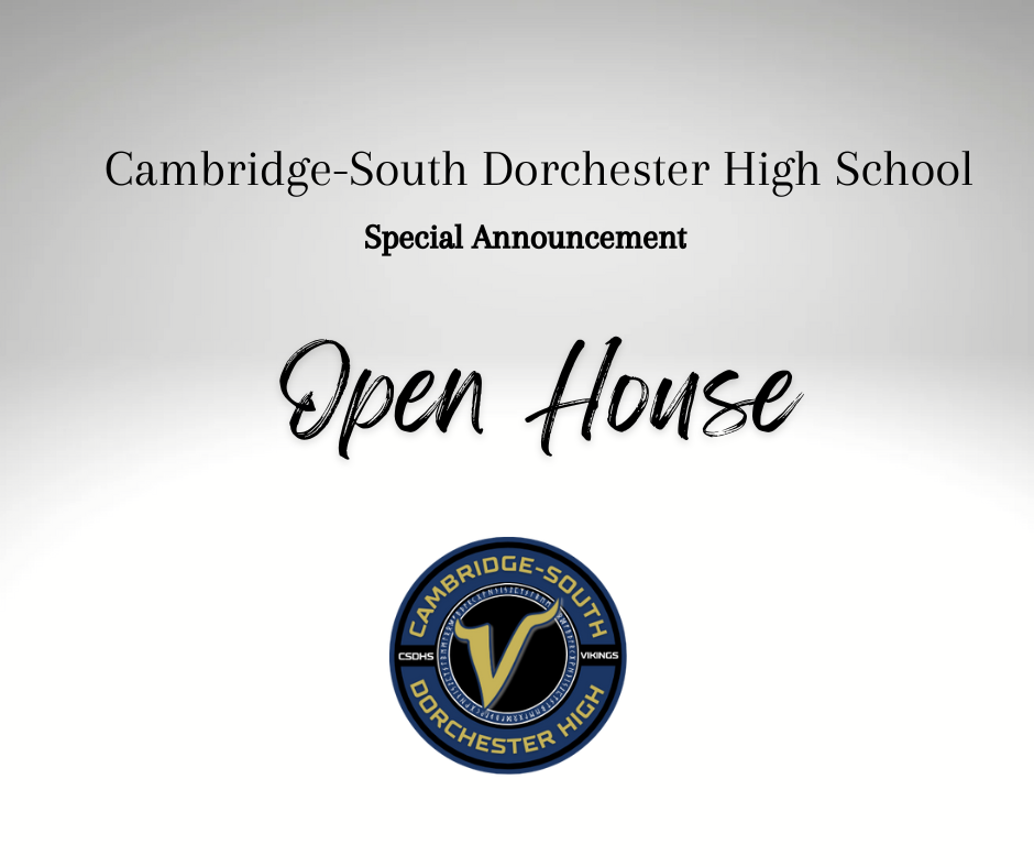 Open House Announcement
