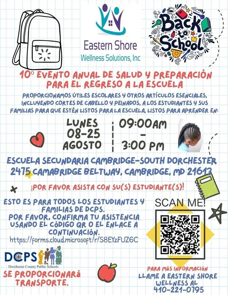 Health and Readiness event in spanish
