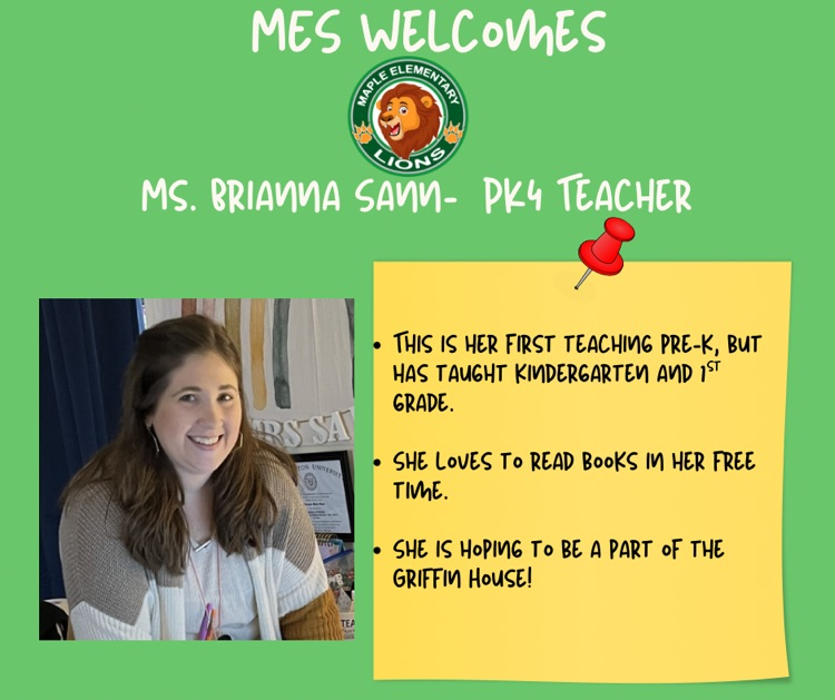 MES Welcomes Ms. Sann