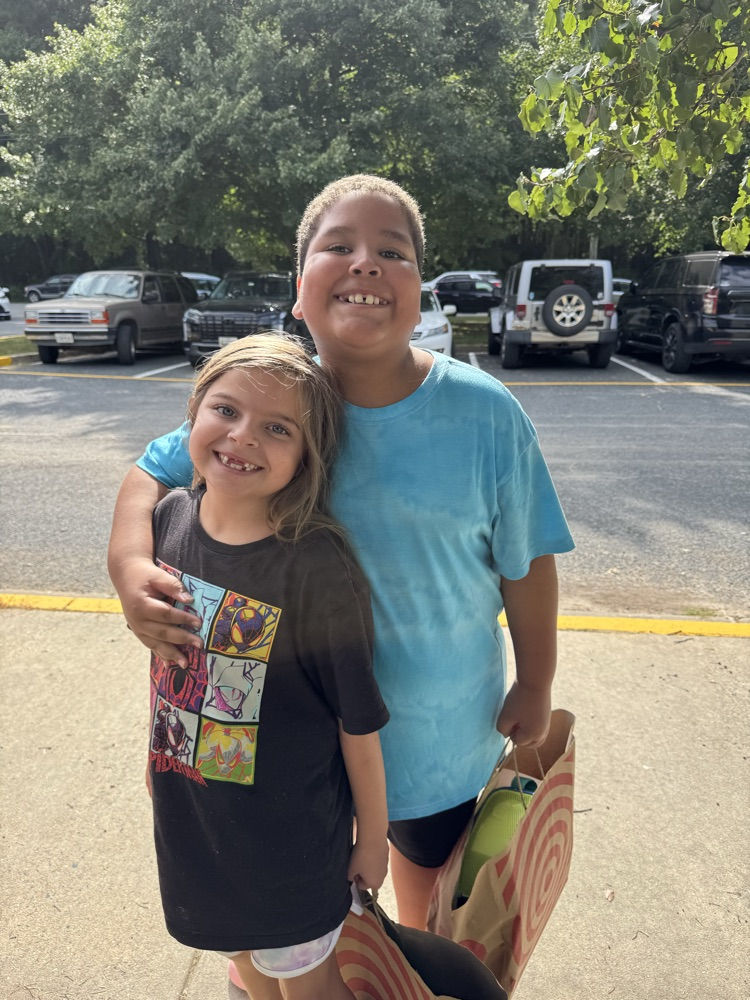 kids smiling