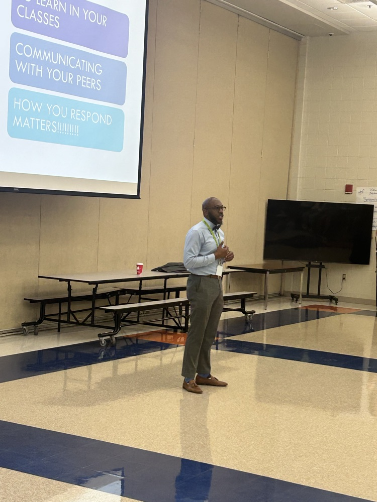 6th graders had orientation at MLMS