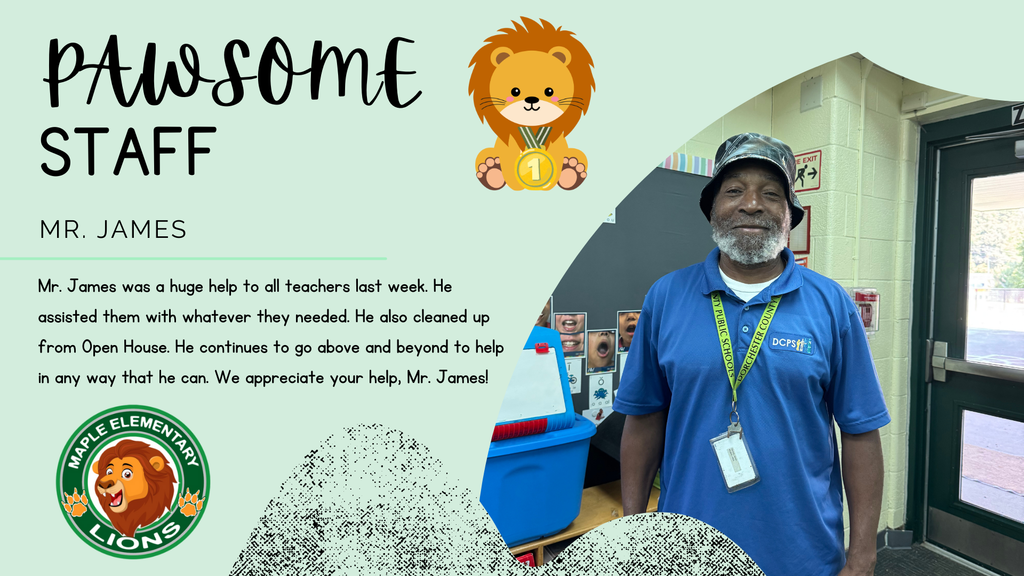 Mr. James - Pawsome Staff
