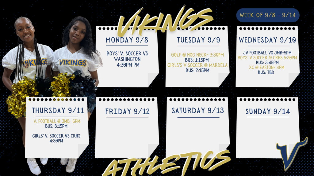 Athletic Calendar 9.8