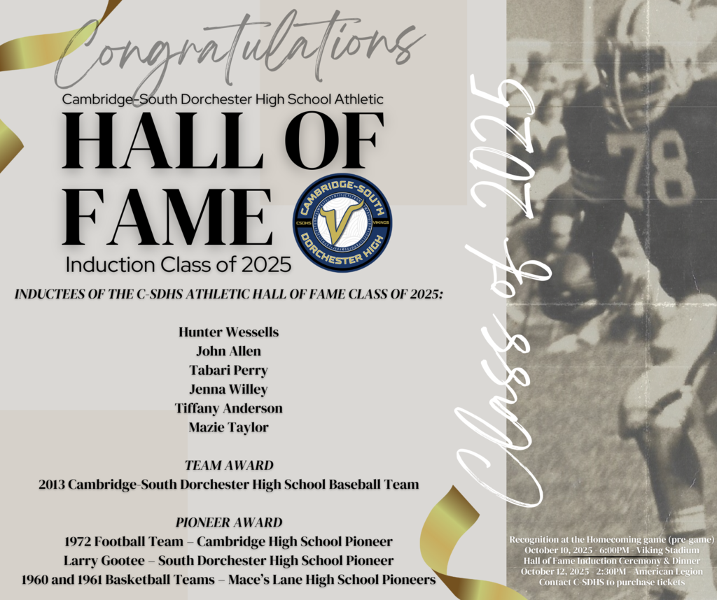 CSDHS Athletic Hall of Fame Induction Class of 2025