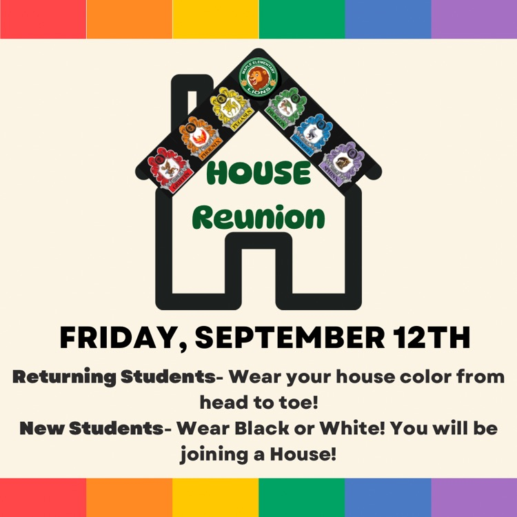 House Reunion Flyer