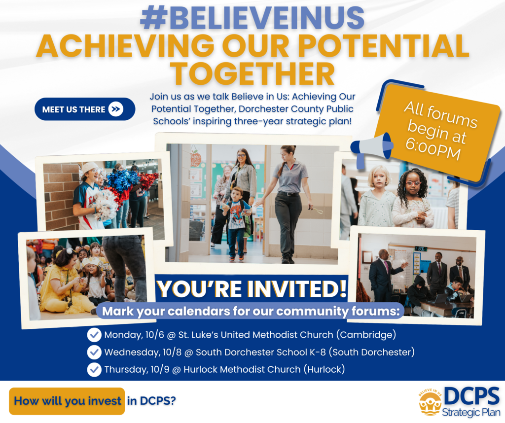 DCPS Upcoming Community Forums In October
