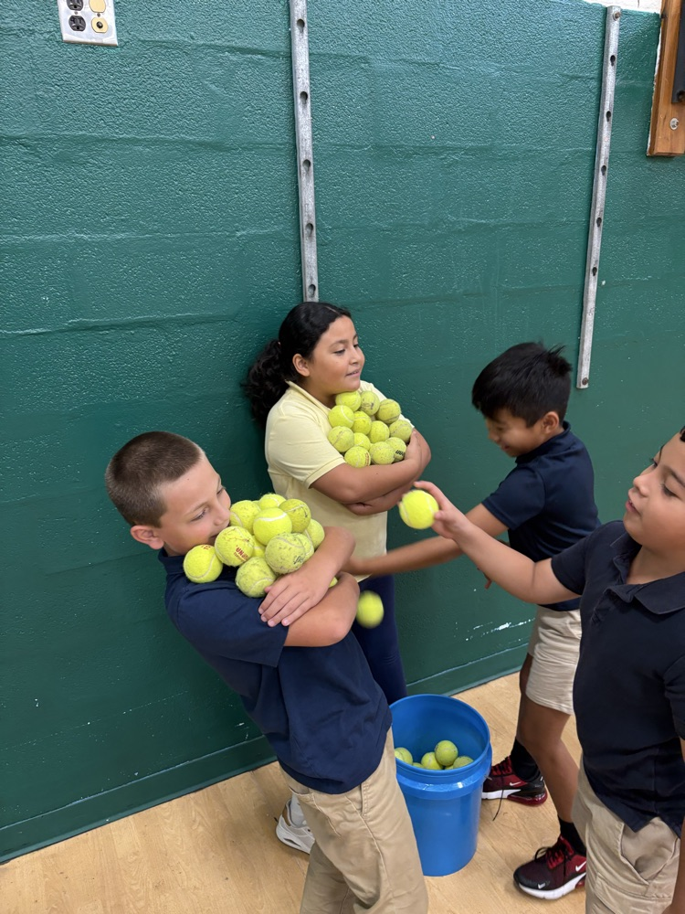 kids in P. E.