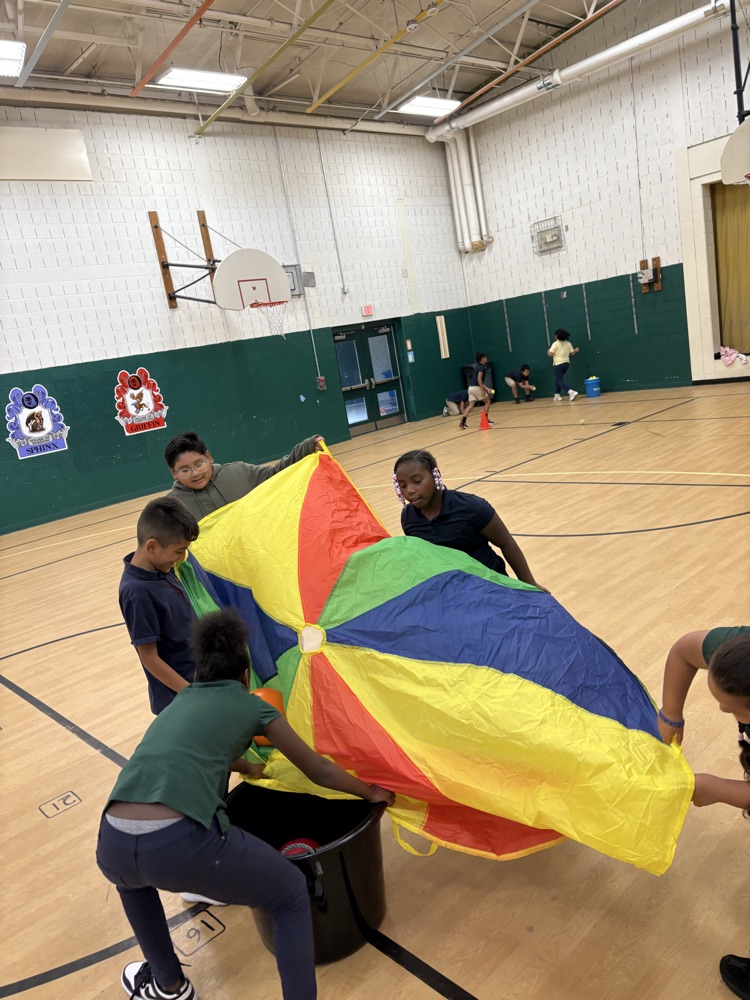 kids in P. E.