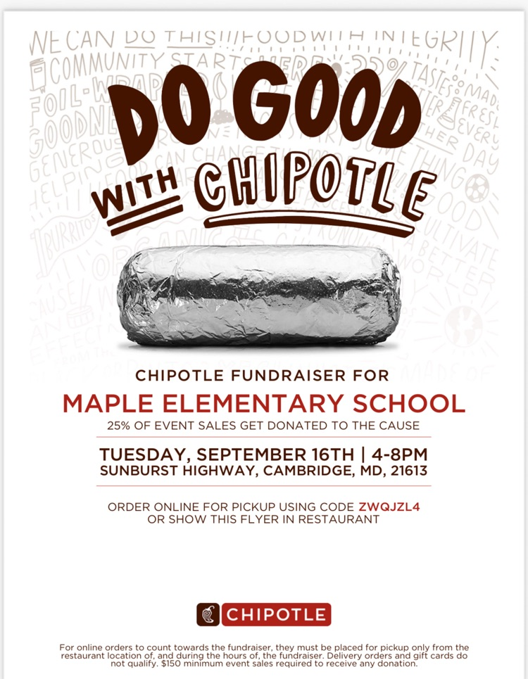 Chipotle flyer
