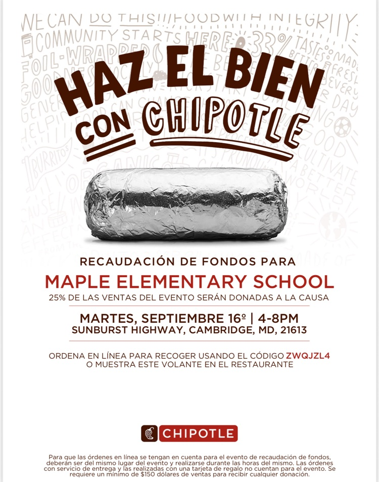 Chipotle flyer