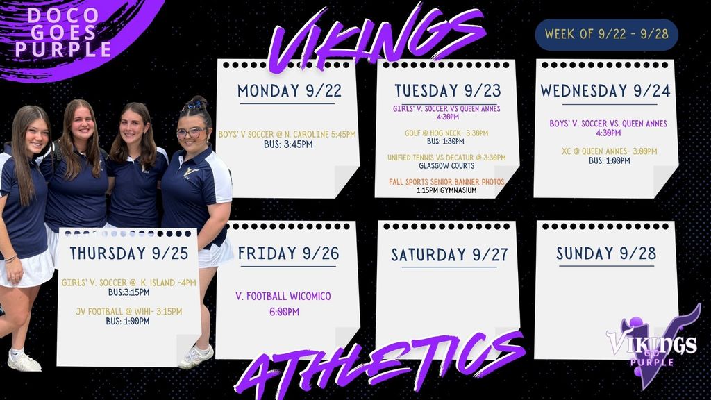 athletic calendar