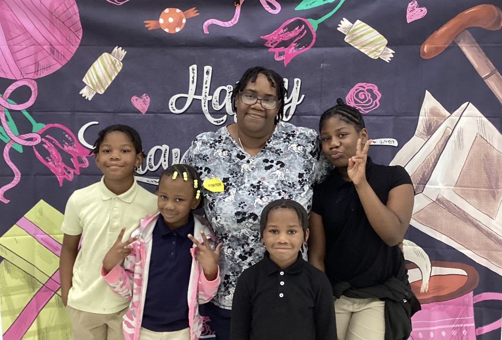 Grandparents pose with grandchildren