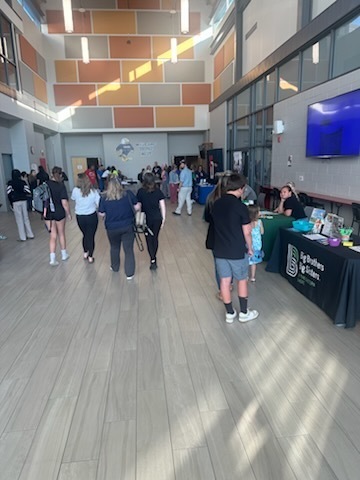 Vendors at Back to School Night