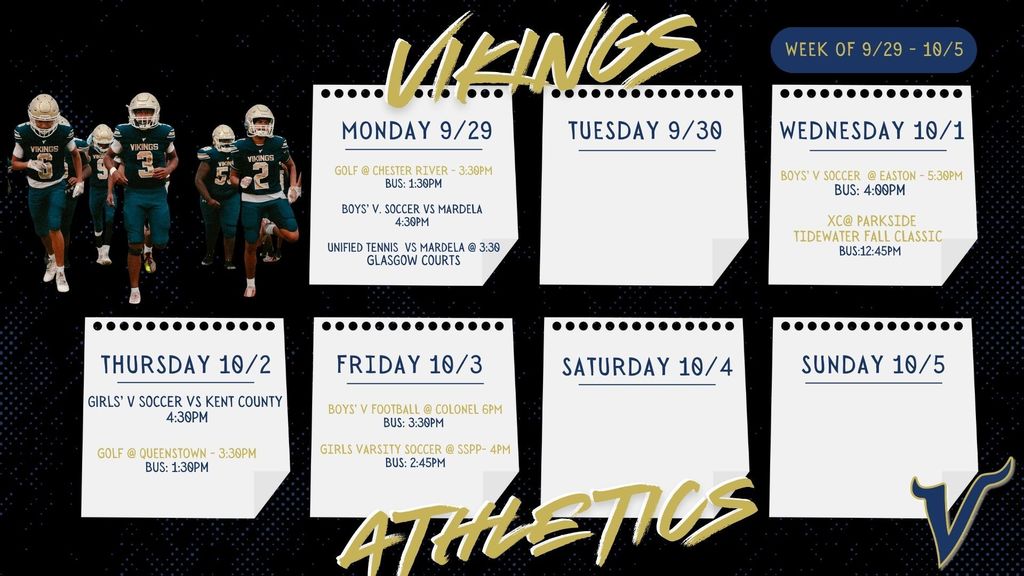 Athletic Calendar