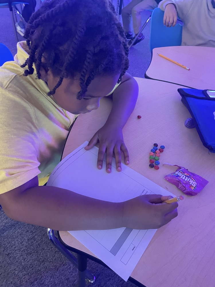 student working