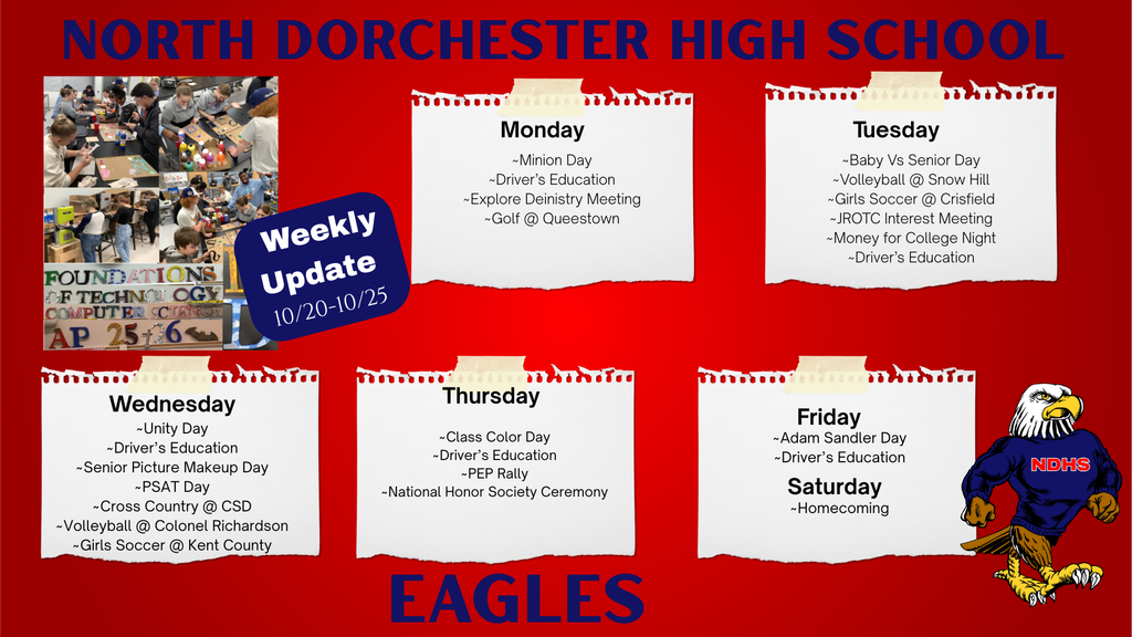 Weekly Update 10/20-10/25