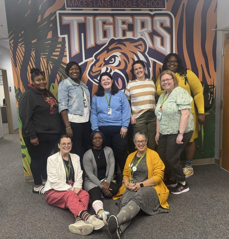 our staff who wore the crazy socks for bullying prevention week 