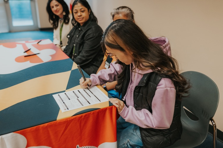 DCTC TAM students sign for paid apprenticeships