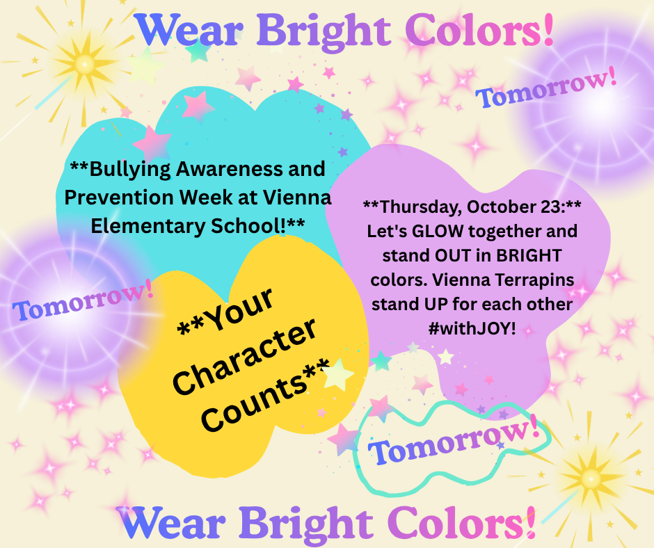 Thursday, October 23 Let's GLOW together and stand OUT in BRIGHT colors