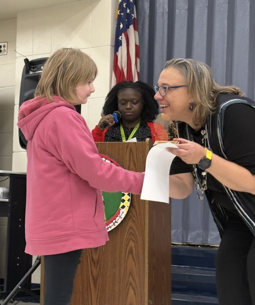 Award given at ceremony