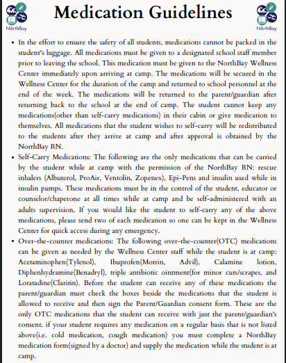 Medication Guidelines