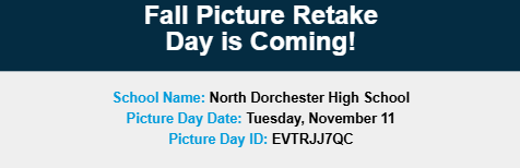 Fall Picture Retake Day Coming