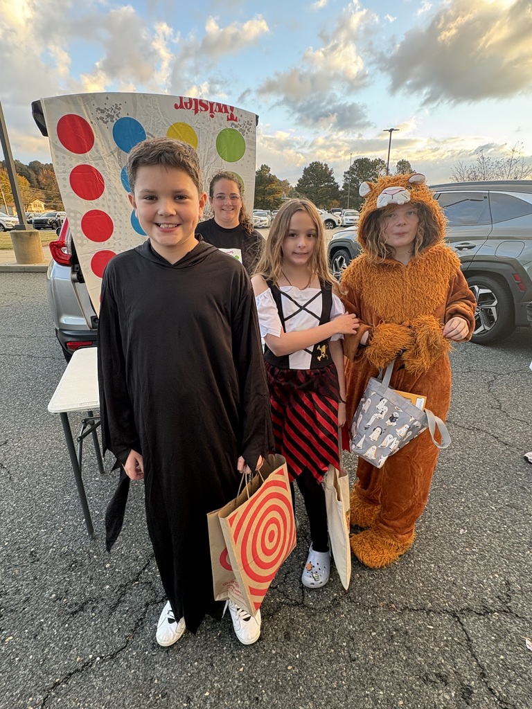 Students at Trunk or Treat