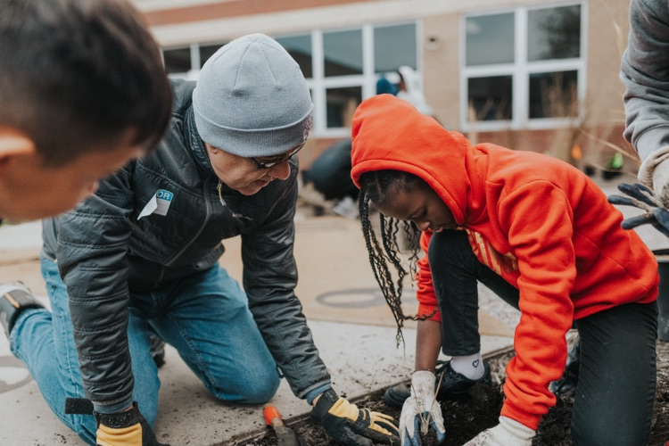 CES courtyard project