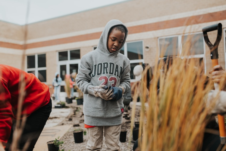 CES courtyard project