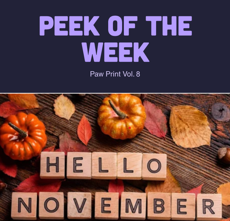 Peek of the Week: Vol. 8