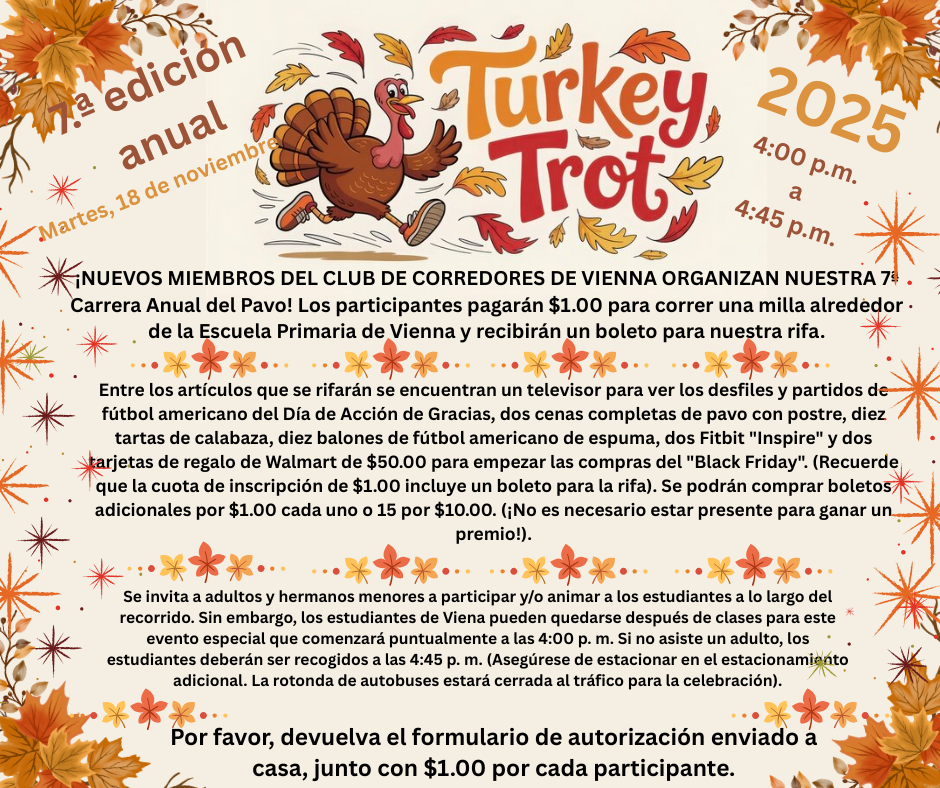 turkey trot Spanish