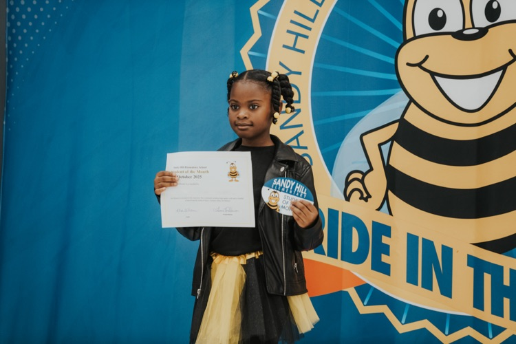 SHES student of the month celebration