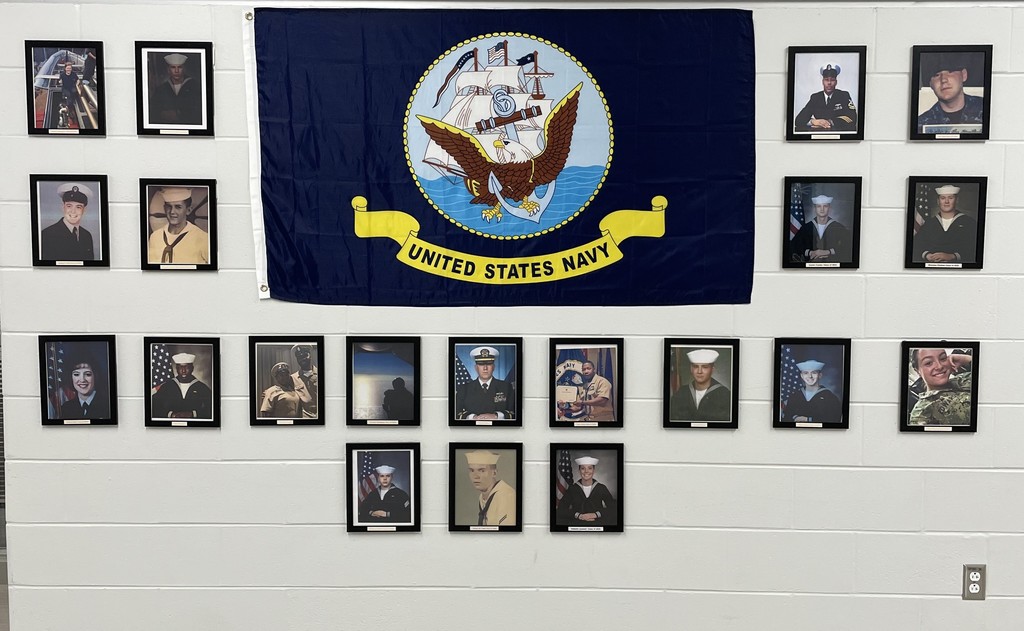 Navy Veterans wall