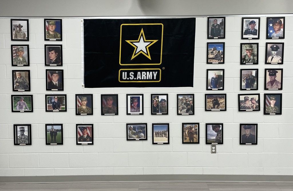 Army veterans wall