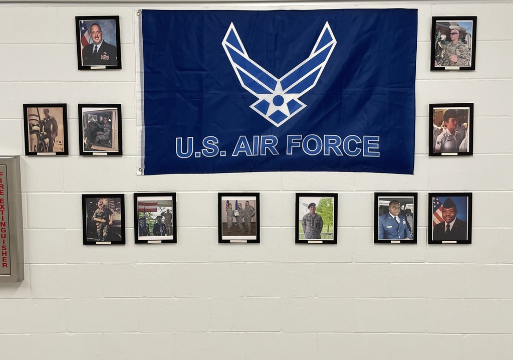 Air Force Veterans wall