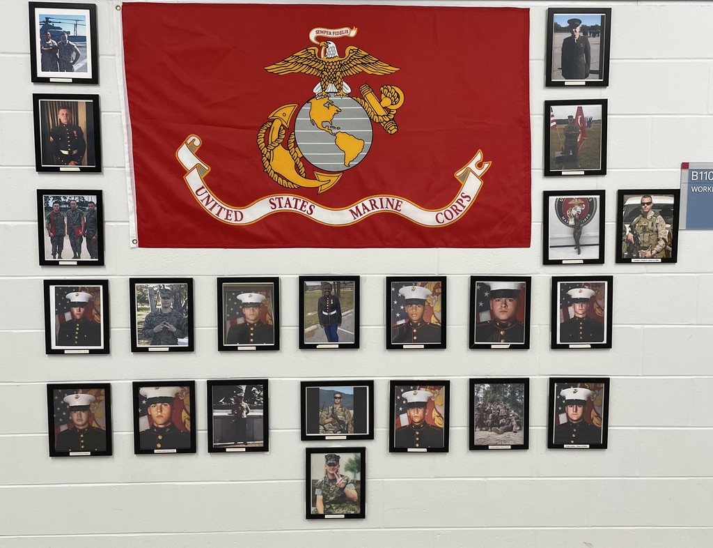 Marine Corps Veterans wall