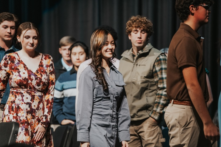 CSD National Honor Society induction ceremony