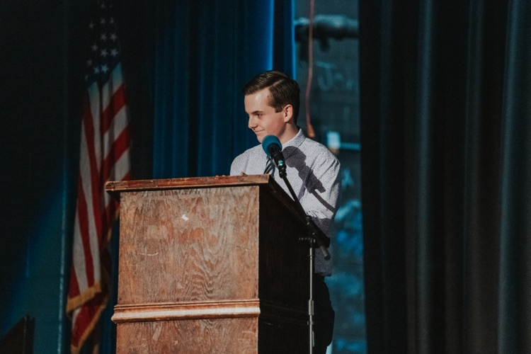 CSD National Honor Society induction ceremony