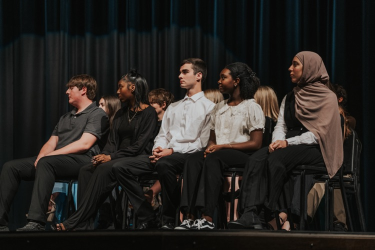 CSD National Honor Society induction ceremony