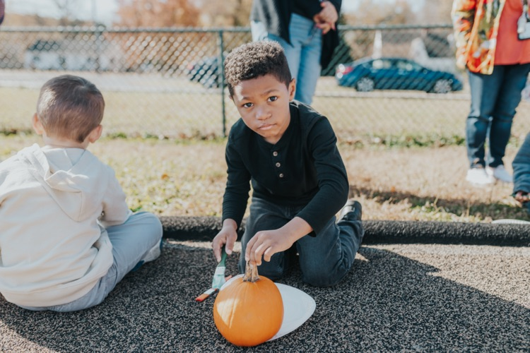 RSP pumpkin painting for PBIS