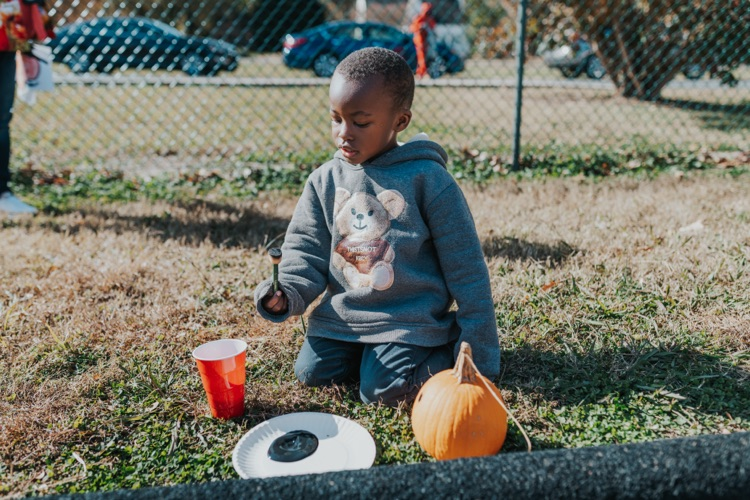 RSP pumpkin painting for PBIS