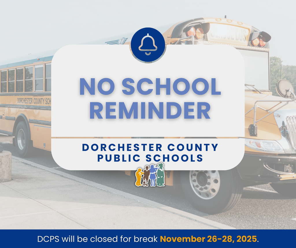 Half day and no school (break) reminder