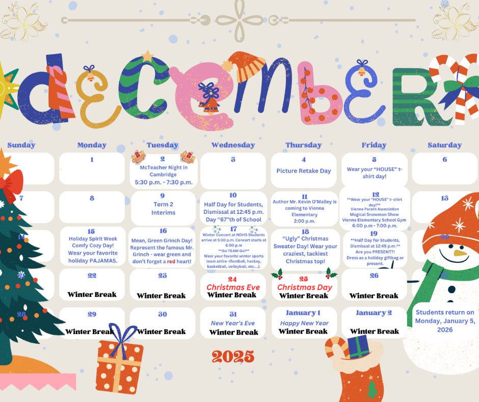 December Calendar 2025