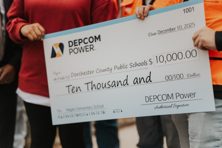 DEPCOM gives back