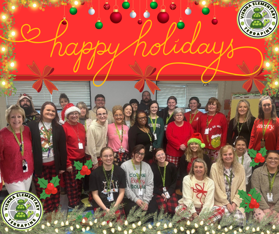 Holiday staff photo
