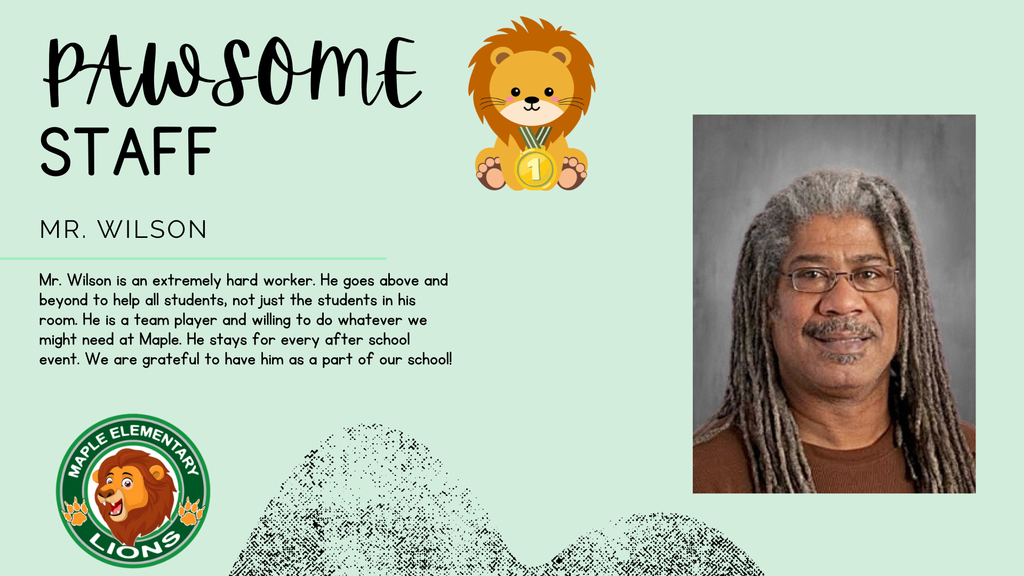 PAWsome staff - Mr. Wilson