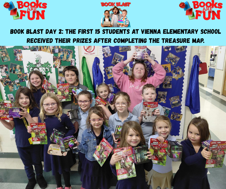 Wow - our Book Blast is off to a great start! Our quest to level up our readers has never been so much fun! We’re blasting through our mission to earn as many books as possible for our students