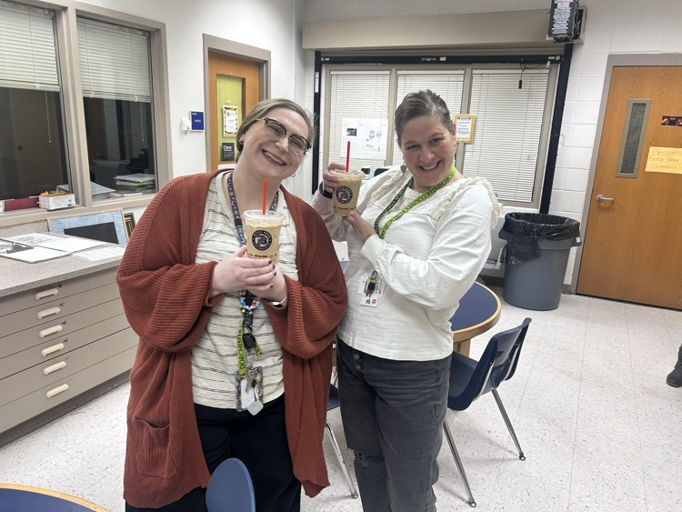 7 brew donated drinks for MLMS staff!