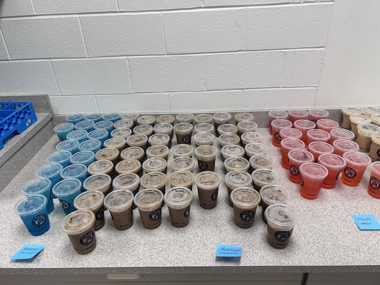 7 brew donated drinks for MLMS staff!